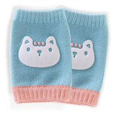 Baby Crawling Anti-Slip Knee pads (Light Blue)